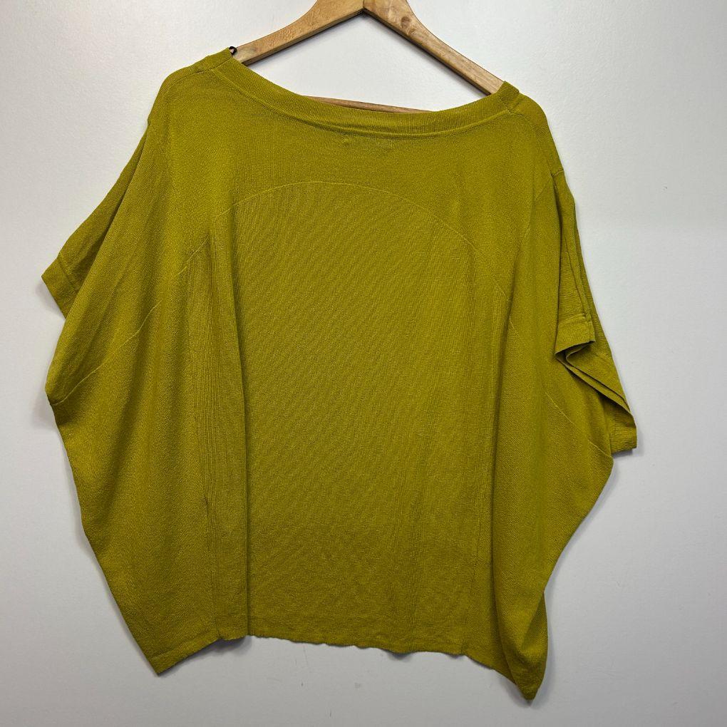 Fate + Becker Chartreuse Knit Top - Size 16