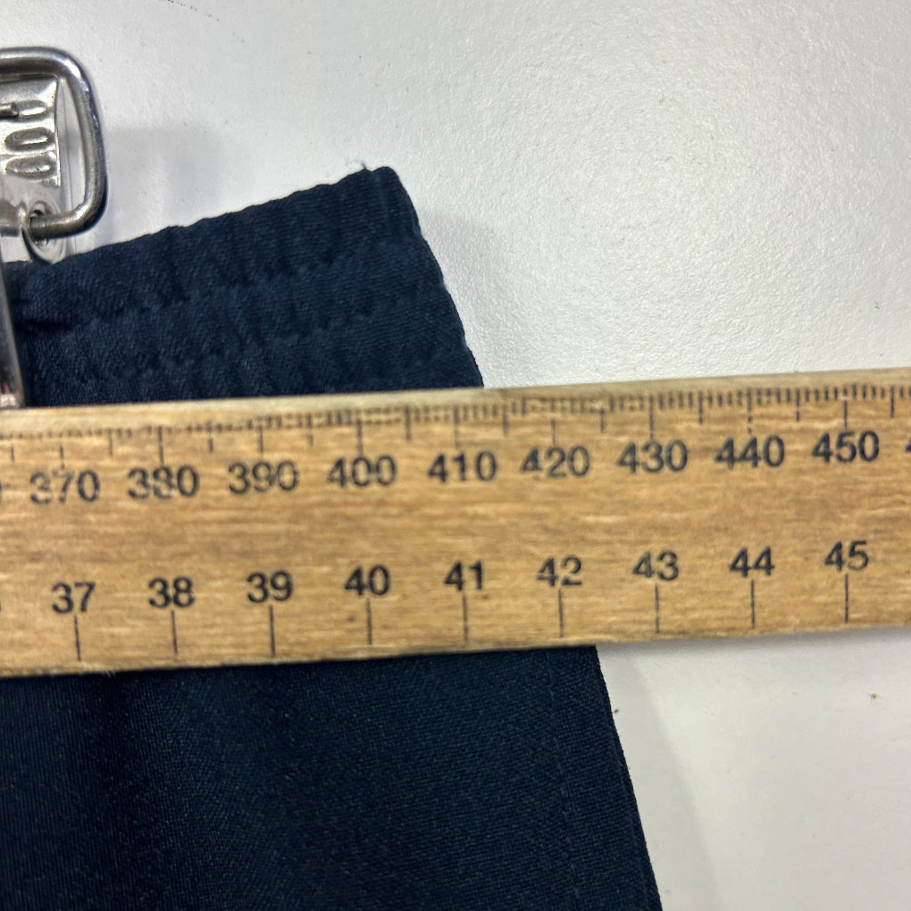 Black Pepper Navy Straight Leg Pants - Size 14