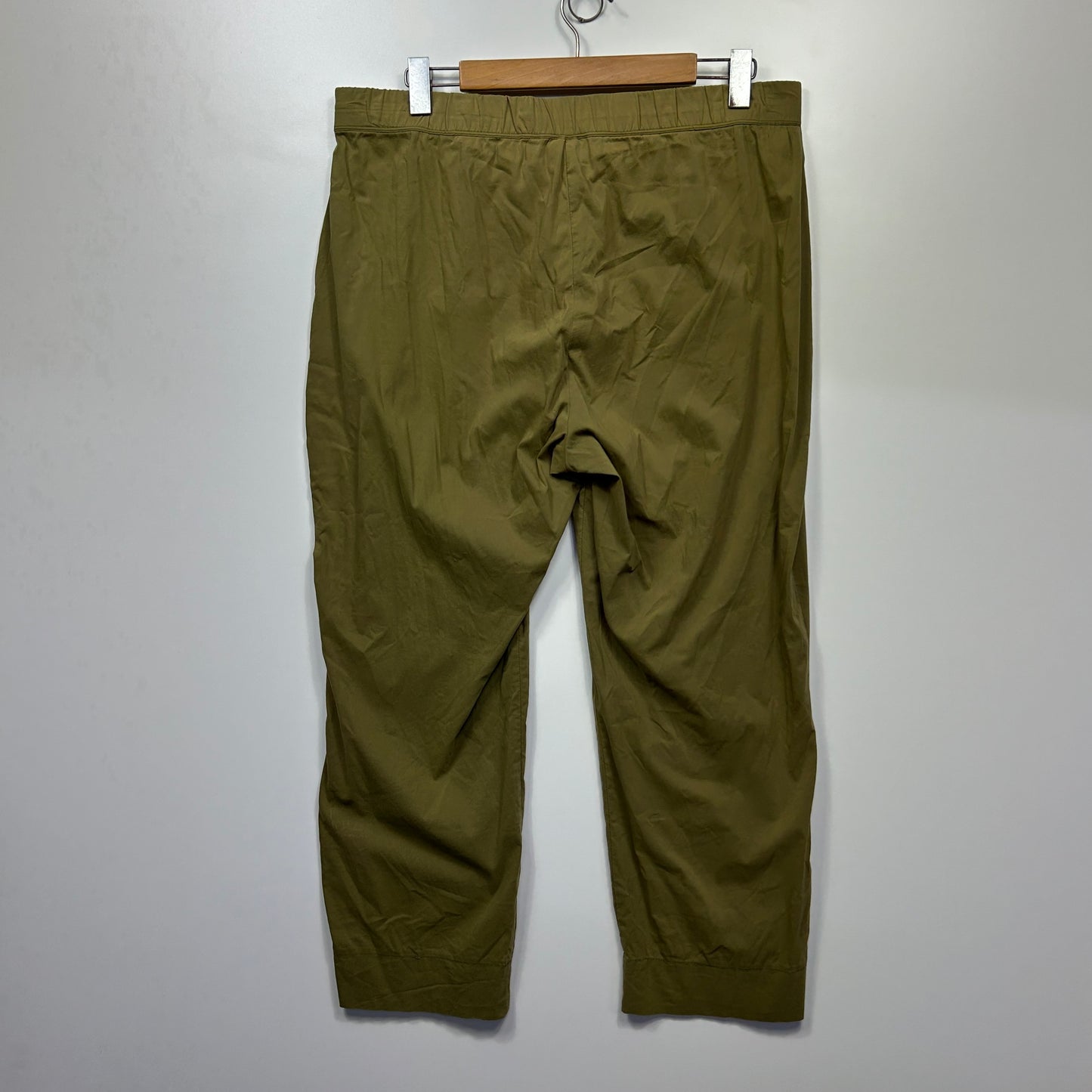 FOIL Pants Size 16 Green Olive Casual