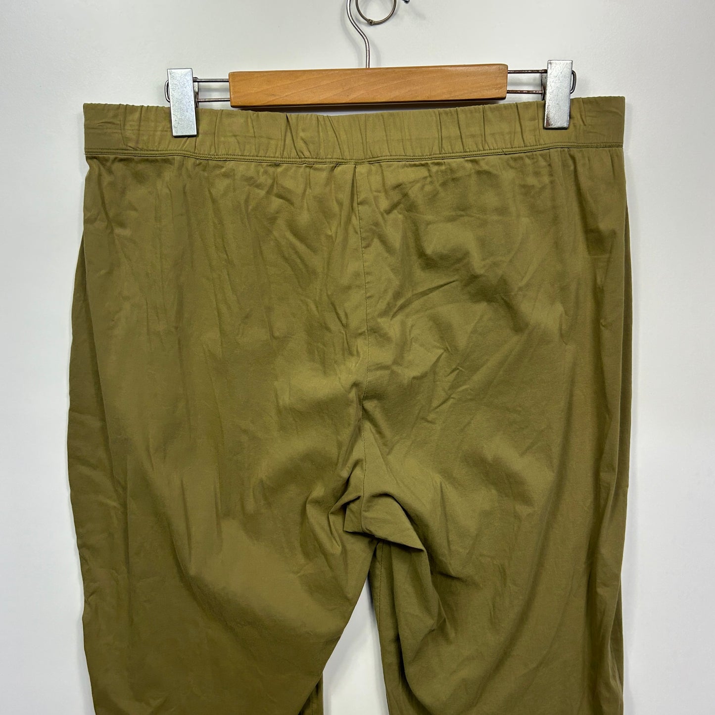 FOIL Pants Size 16 Green Olive Casual
