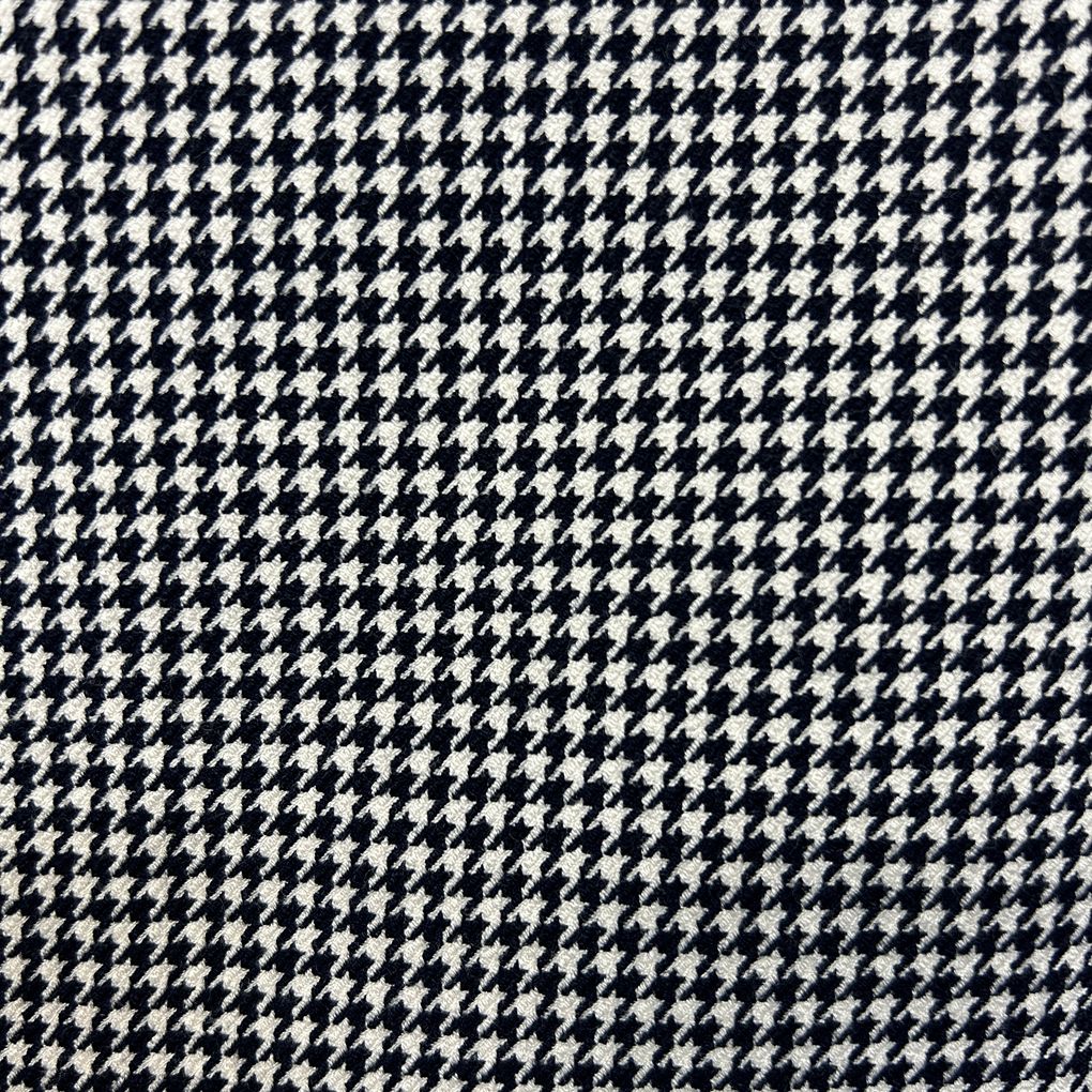Seed Heritage Navy Houndstooth Mini Skirt - Size 14