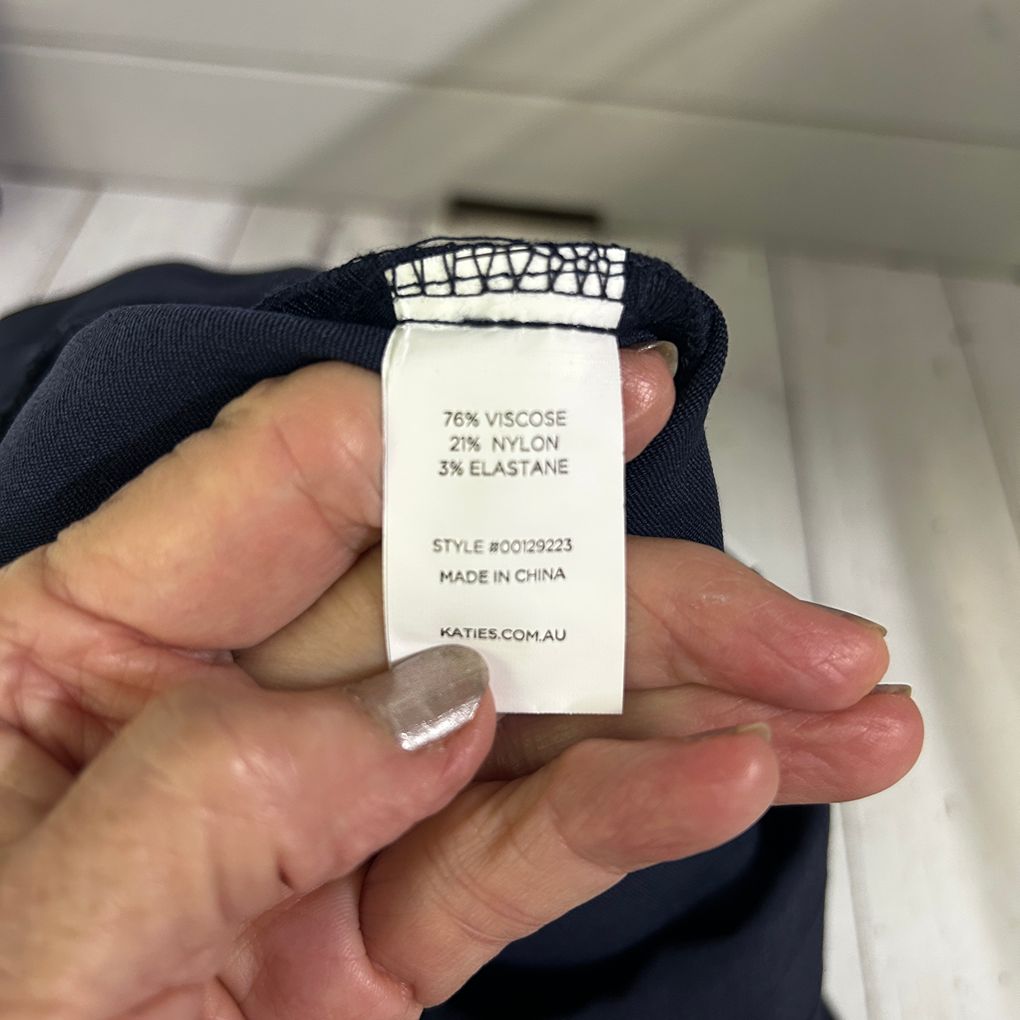 Katies Navy Pants - Size 12