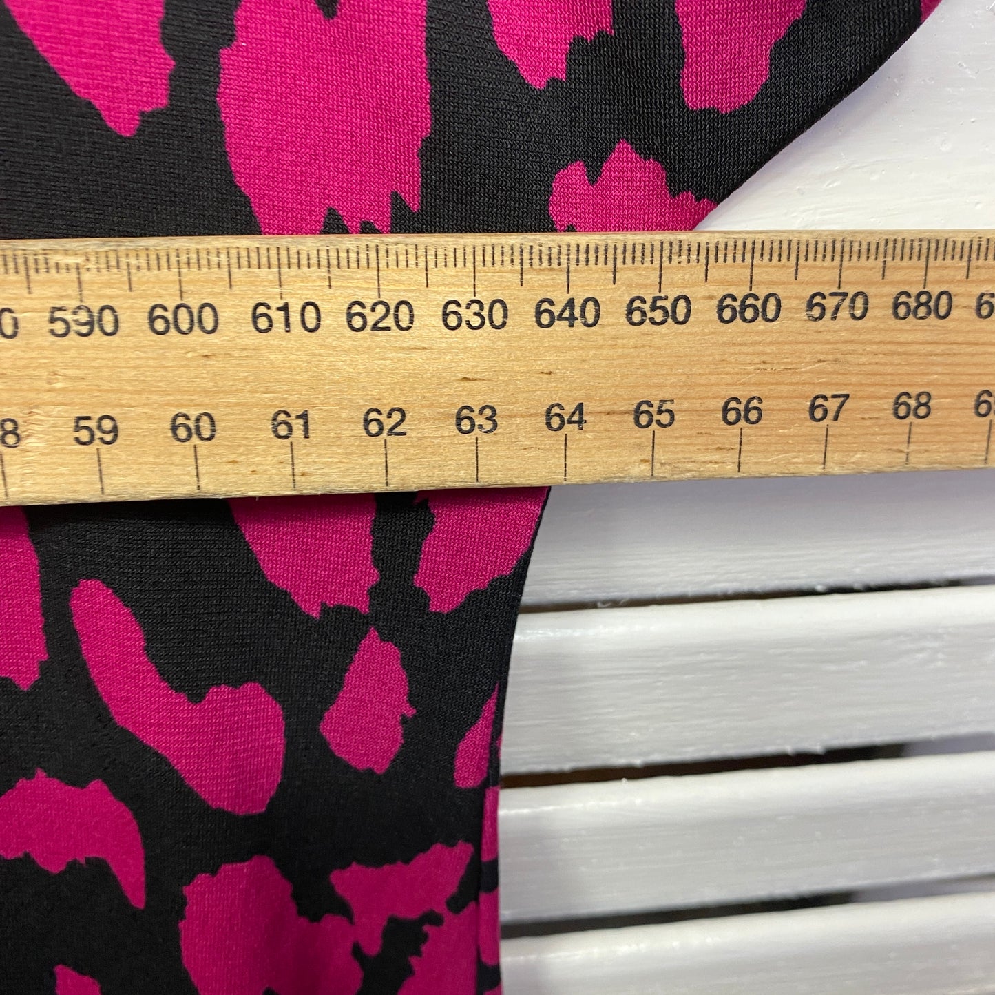 Taking Shape Maxi Dress Size 20 Medium Plus Pink Black