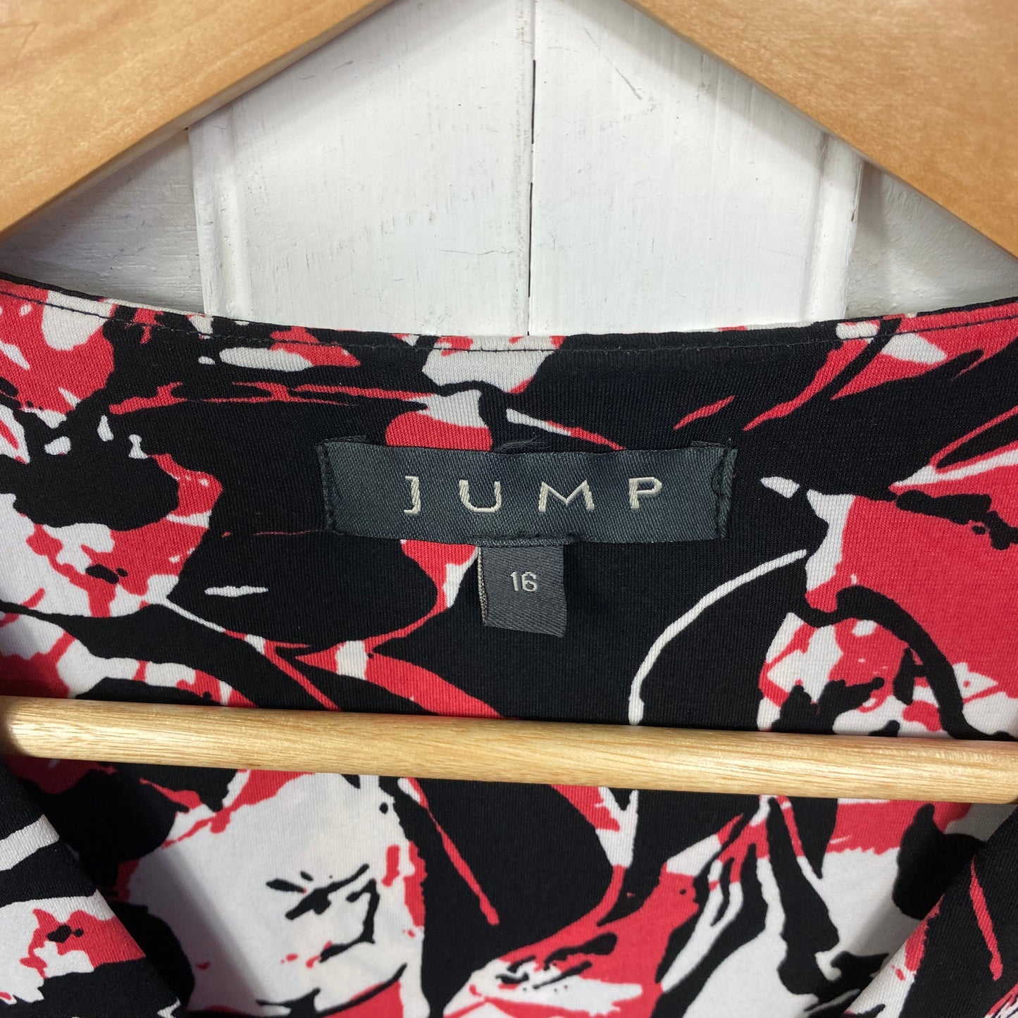 Jump Dress Size 16 Multicoloured Short Sleeve Cocktail