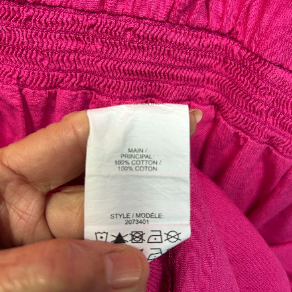 Rockmans Pink Cotton Dress - Size 18