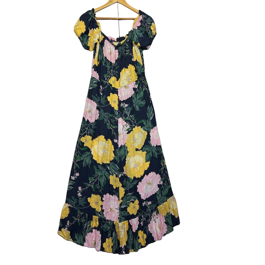 Portmans Floral Maxi Dress - Size 16