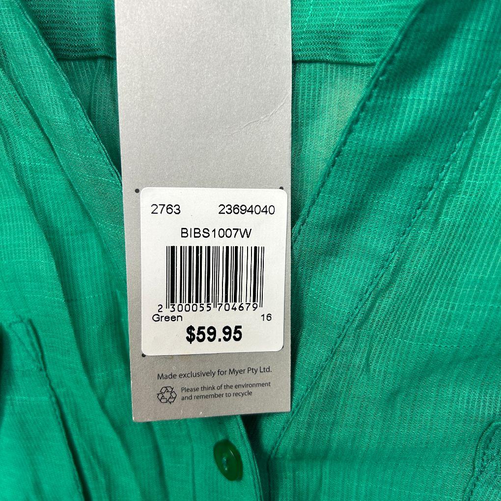 BIB Green Shirt - Size 16