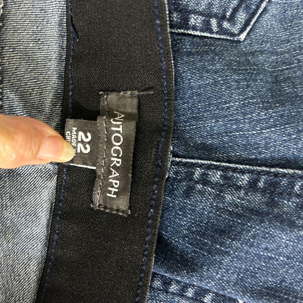 Autograph Blue Denim Jeans - Size 22