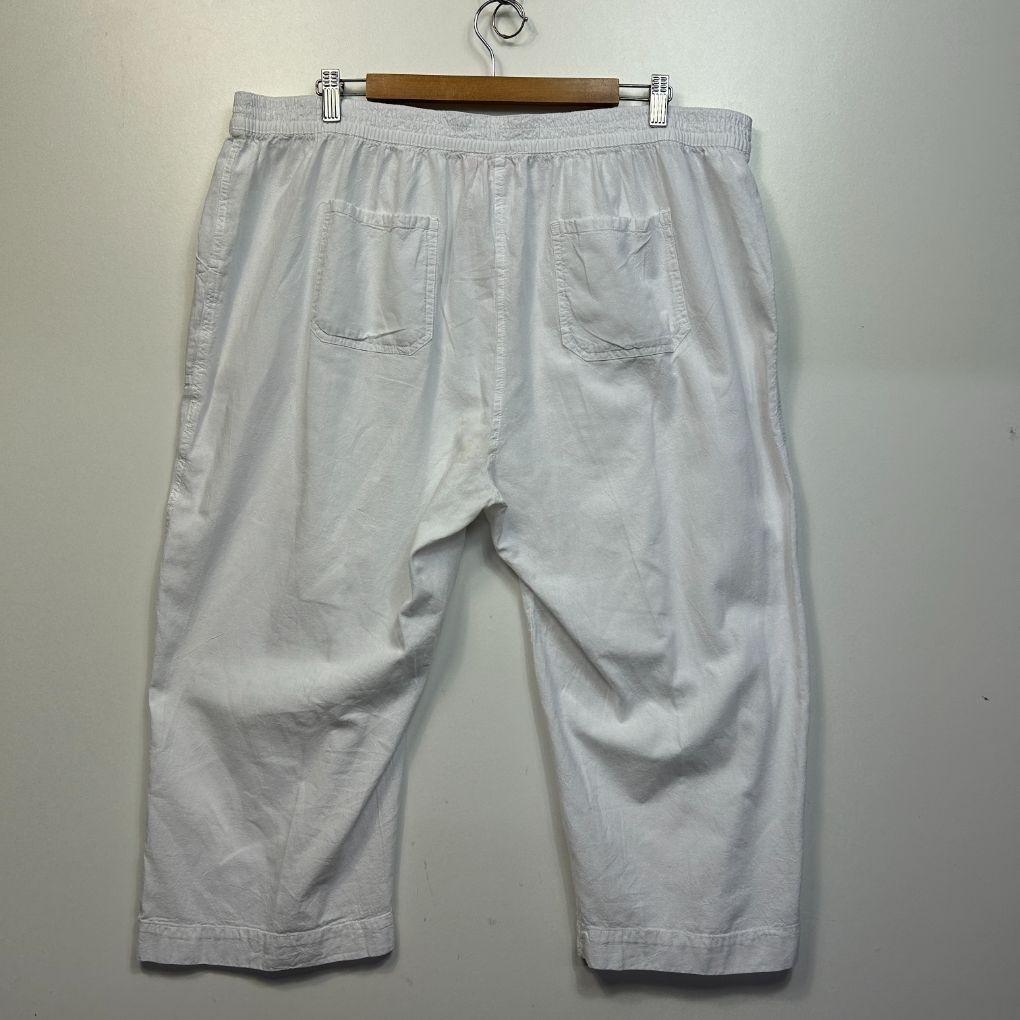 Millers White Cotton Pants - Size 20
