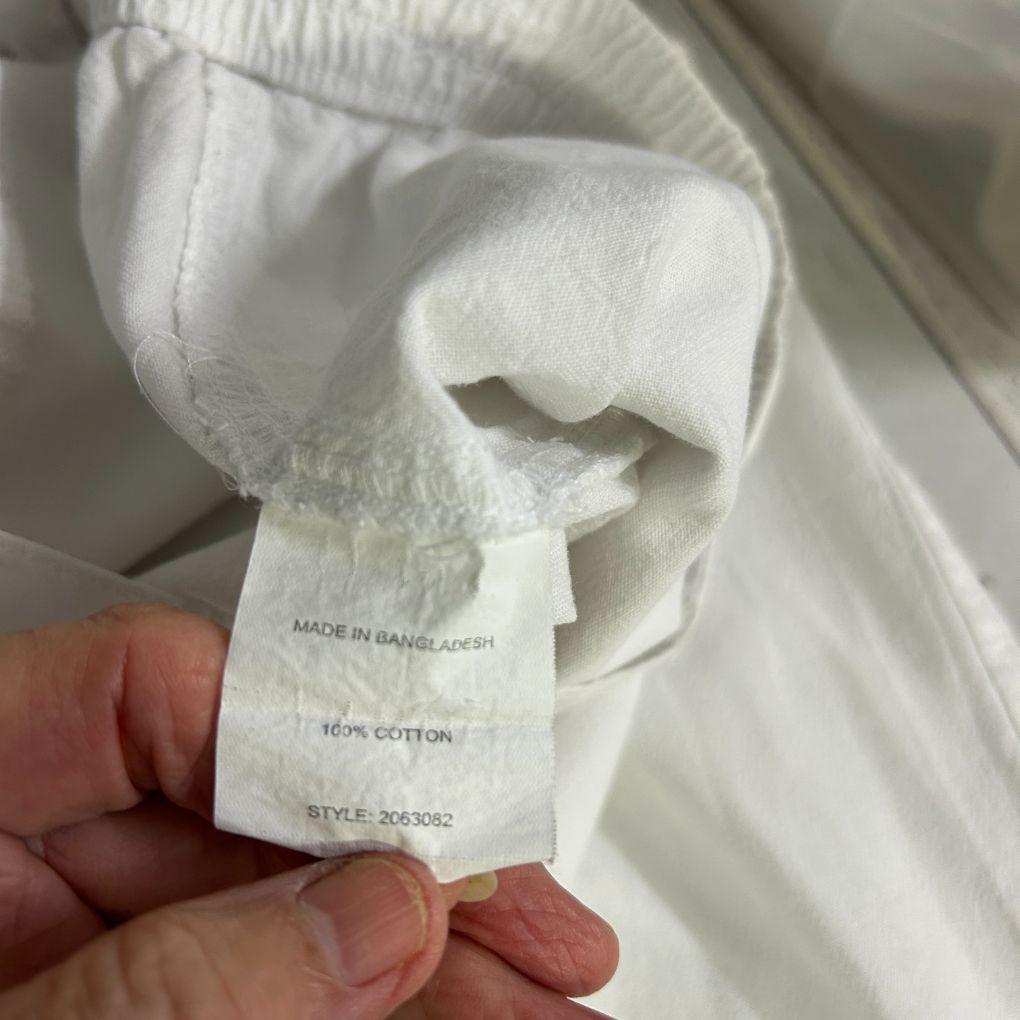 Millers White Cotton Pants - Size 20