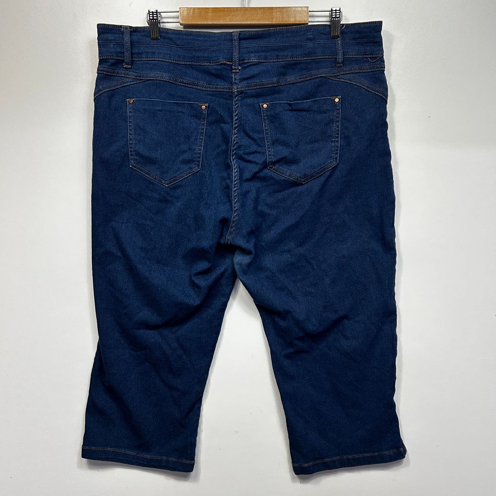 Millers Blue Crop Denim Pants  - Size 20
