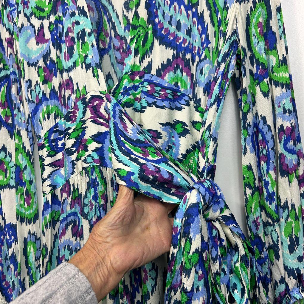 Zara Multicoloured Print Dress - Size XL