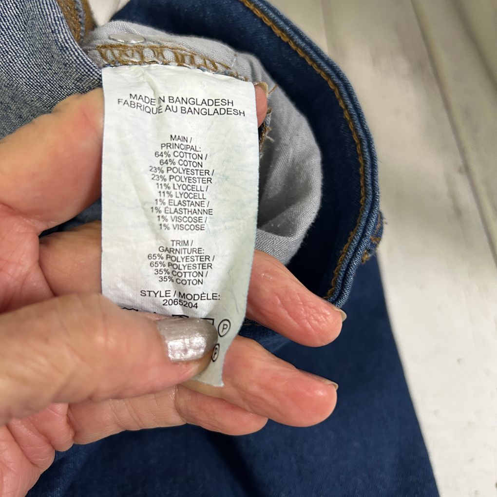 Millers Blue Crop Denim Pants  - Size 20
