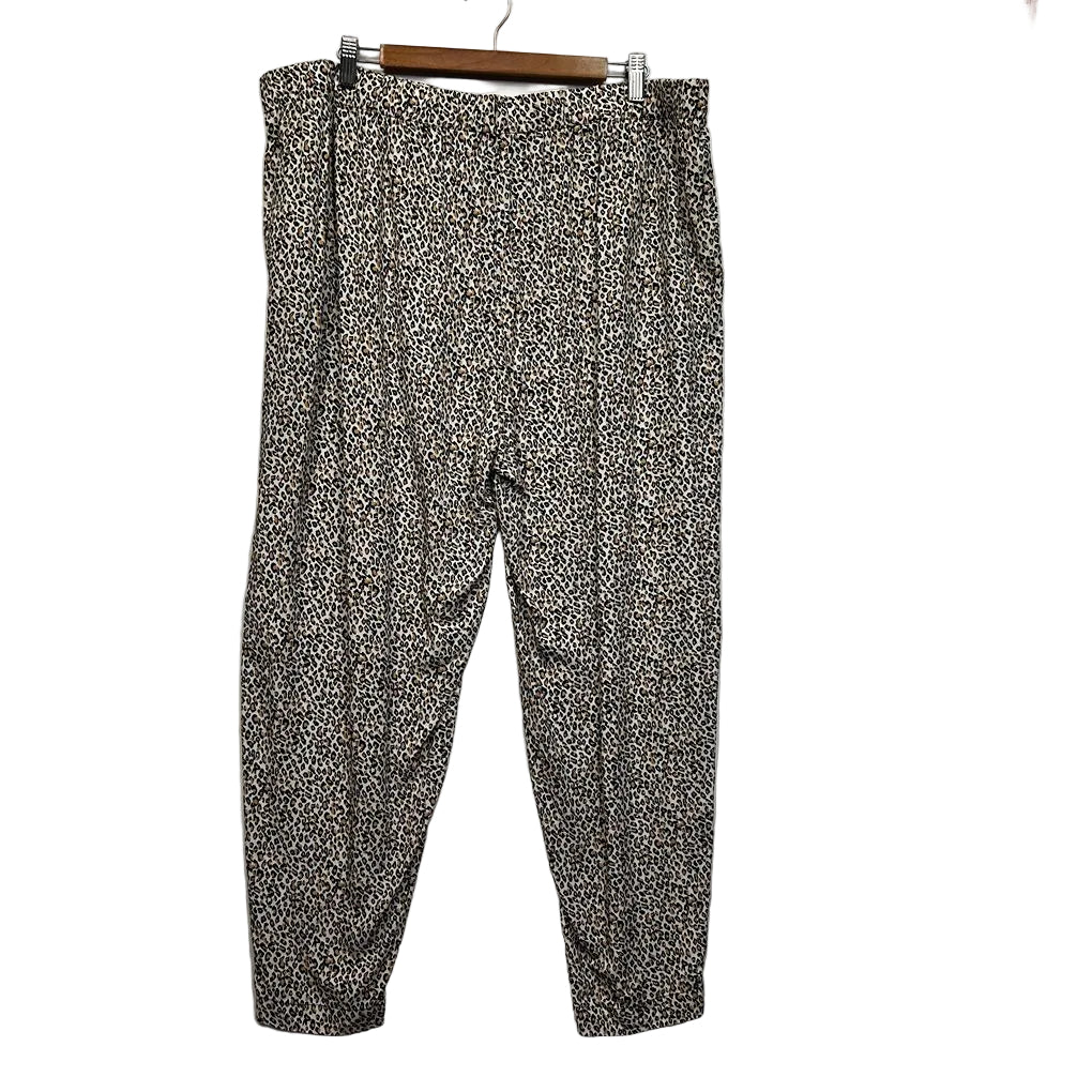 Target Leopard Print Pants - Size 20