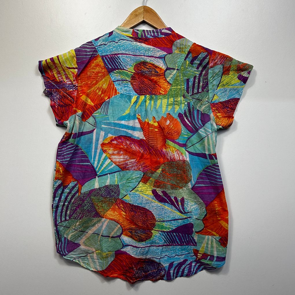 Mozaic Multicoloured Cotton Shirt - Size L