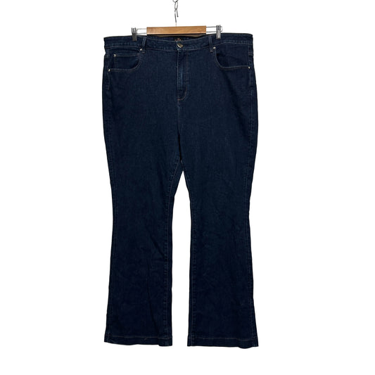 Just Jeans Super Bootcut High Rise Full Length Jeans - Size 24