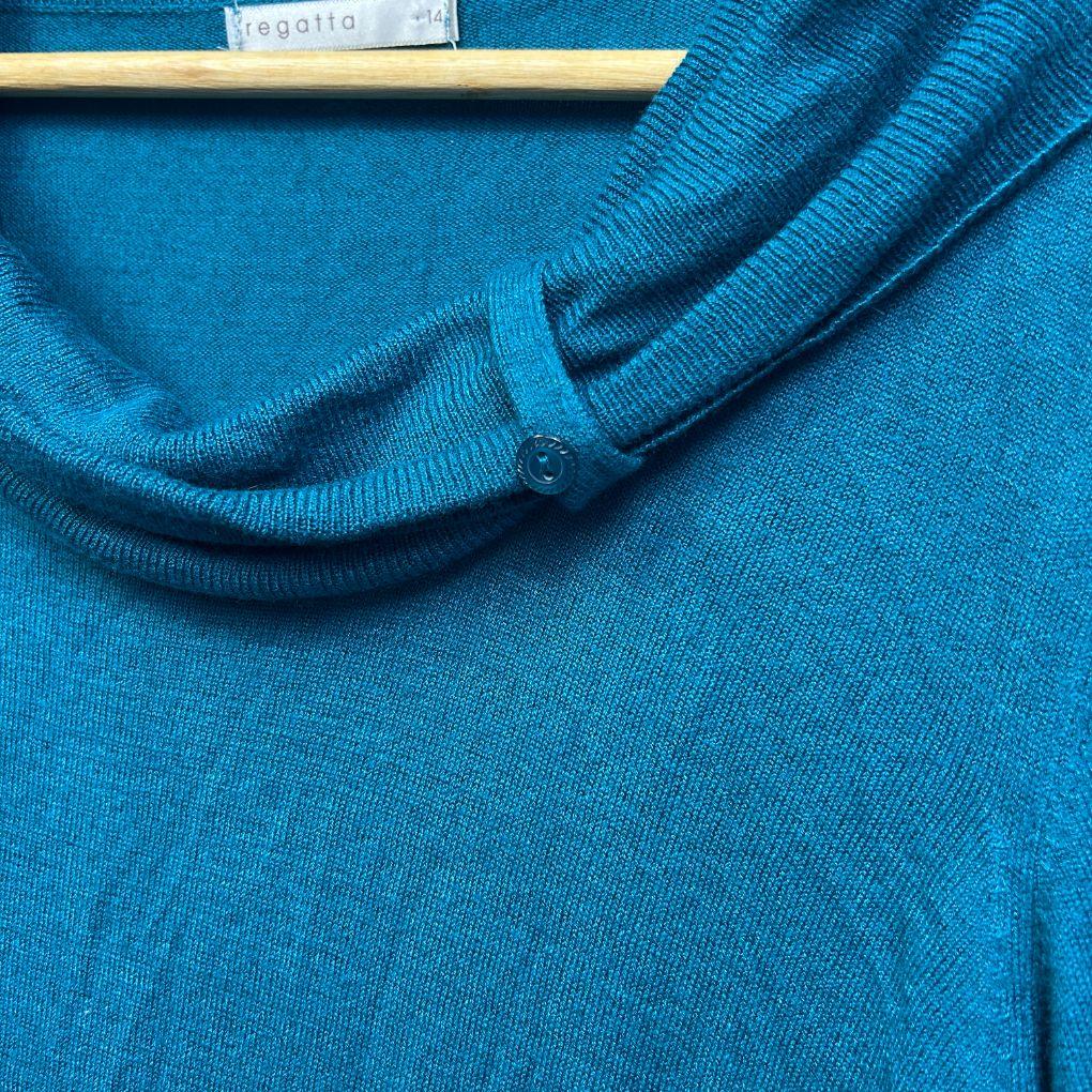 Regatta Teal Jumper - Size 14