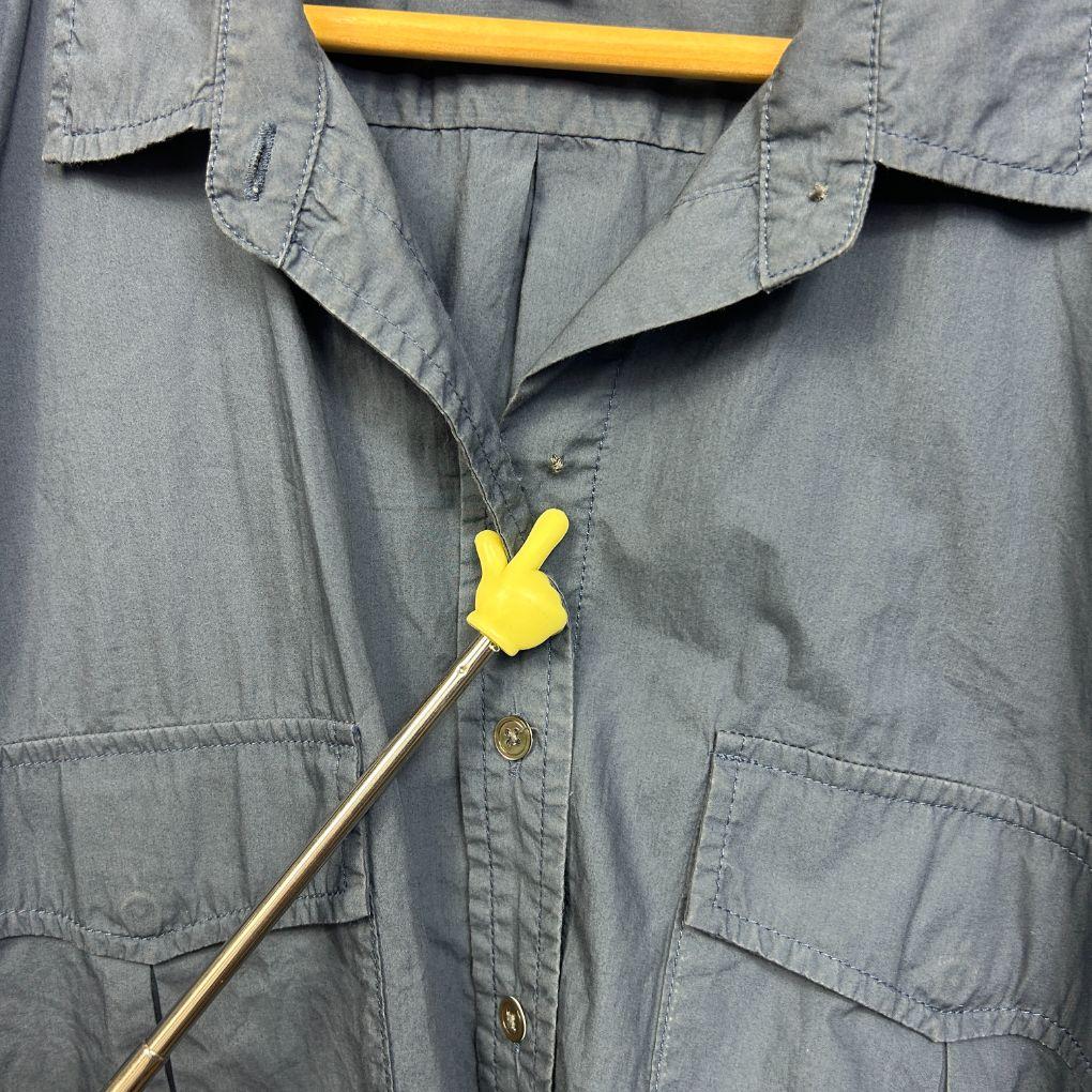 Trenery Blue Cotton Mens Shirt - Size 2XL