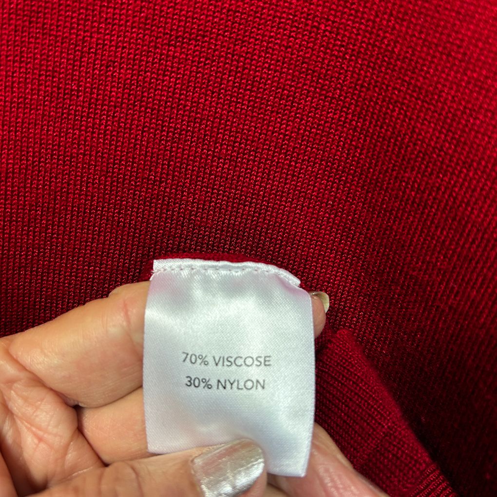 Millers Red Knit Top - Size XL