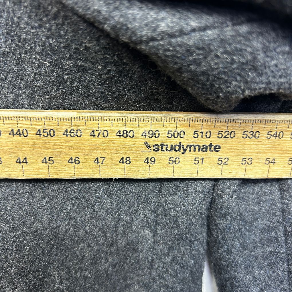 Vintage Katies Wool Blend Charcoal Blazer - Size 16