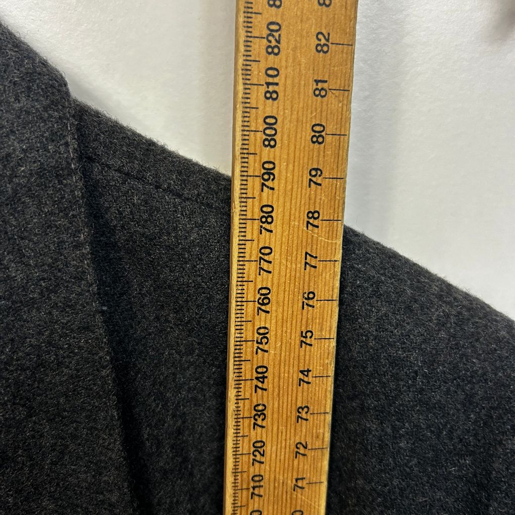 Vintage Katies Wool Blend Charcoal Blazer - Size 16