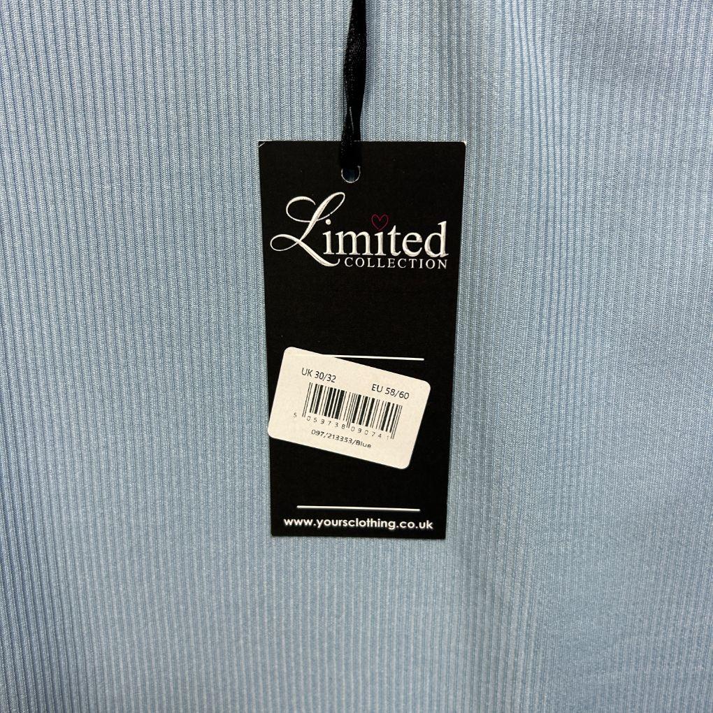Yours Light Blue Cami Top - Size 30