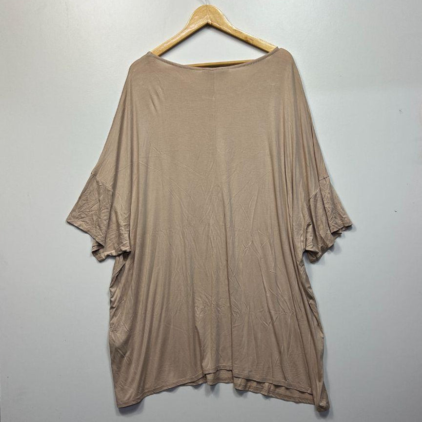Yours Beige Top - Size 26-28