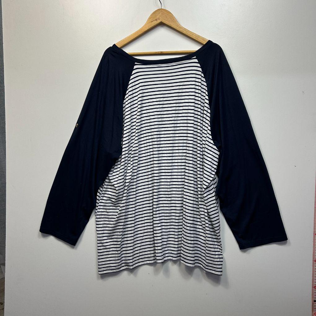 BloomChic Navy Striped Top - Size 30