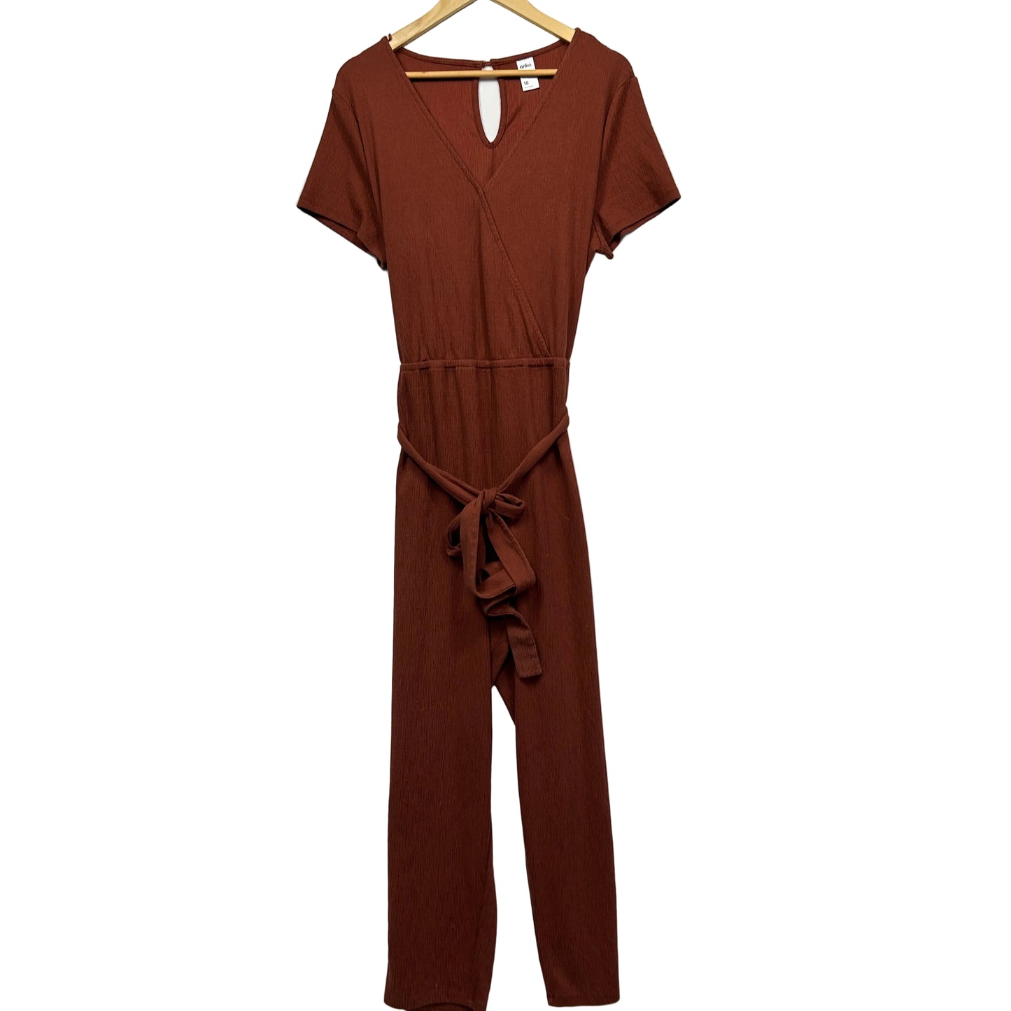 Anko Rust Brown Jumpsuit - Size 18