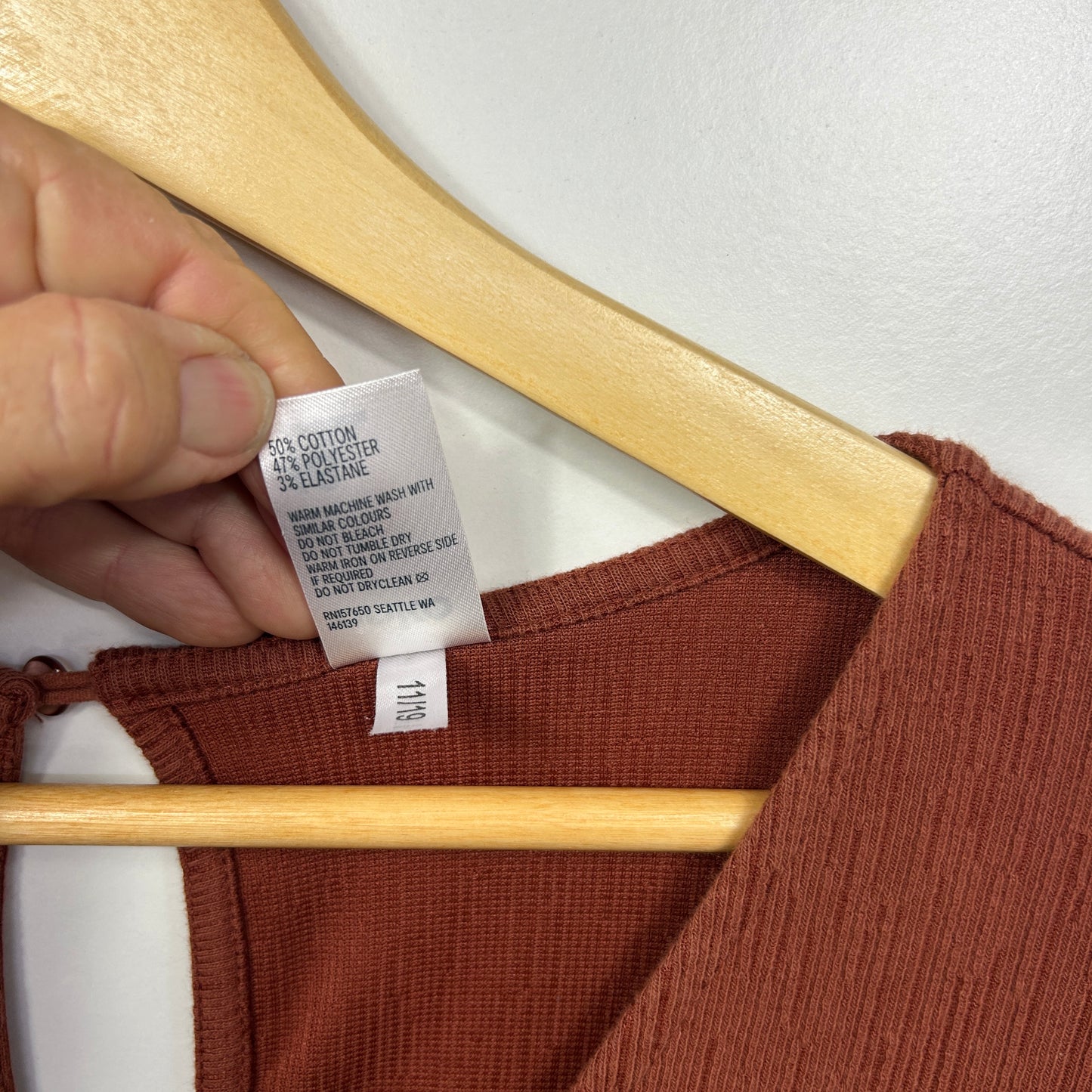 Anko Rust Brown Jumpsuit - Size 18