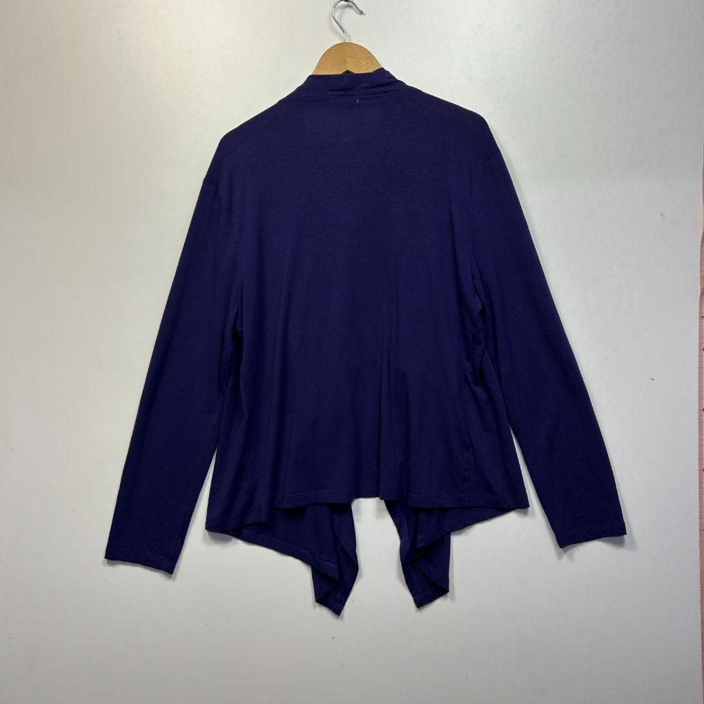 Katies Purple Waterfall Cardigan - Size 3XL