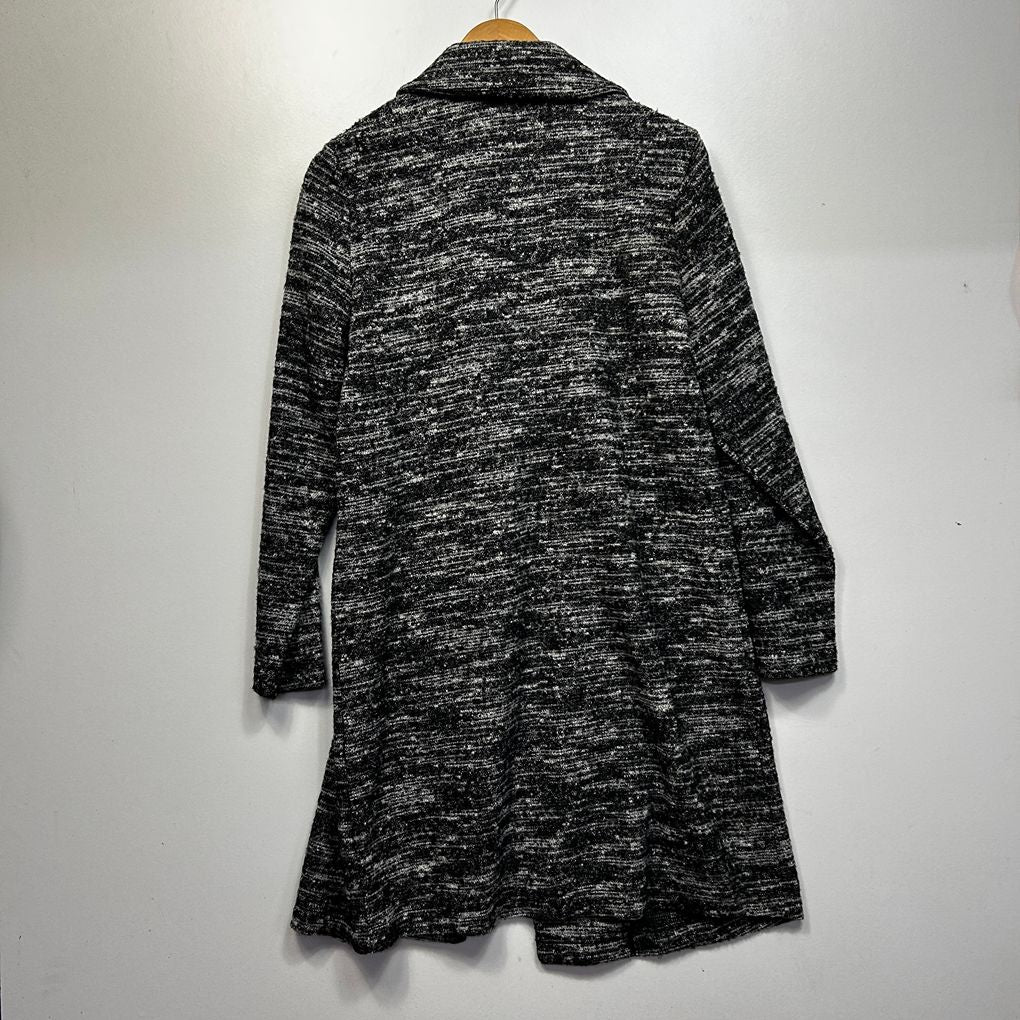 Millers Grey Marle Cotton Coat - Size 16