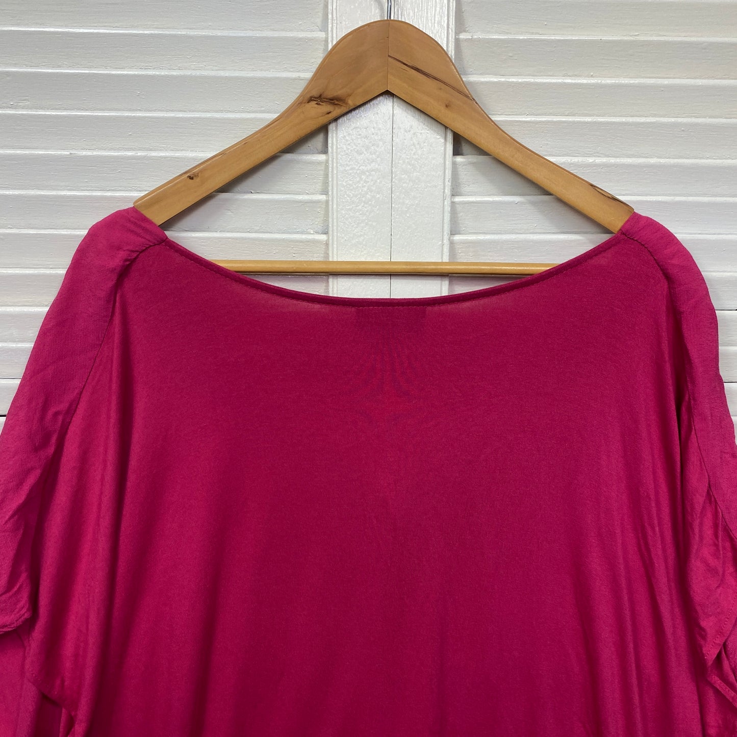 Autograph Top Size 22 Pink Short Sleeve Button Up Viscose