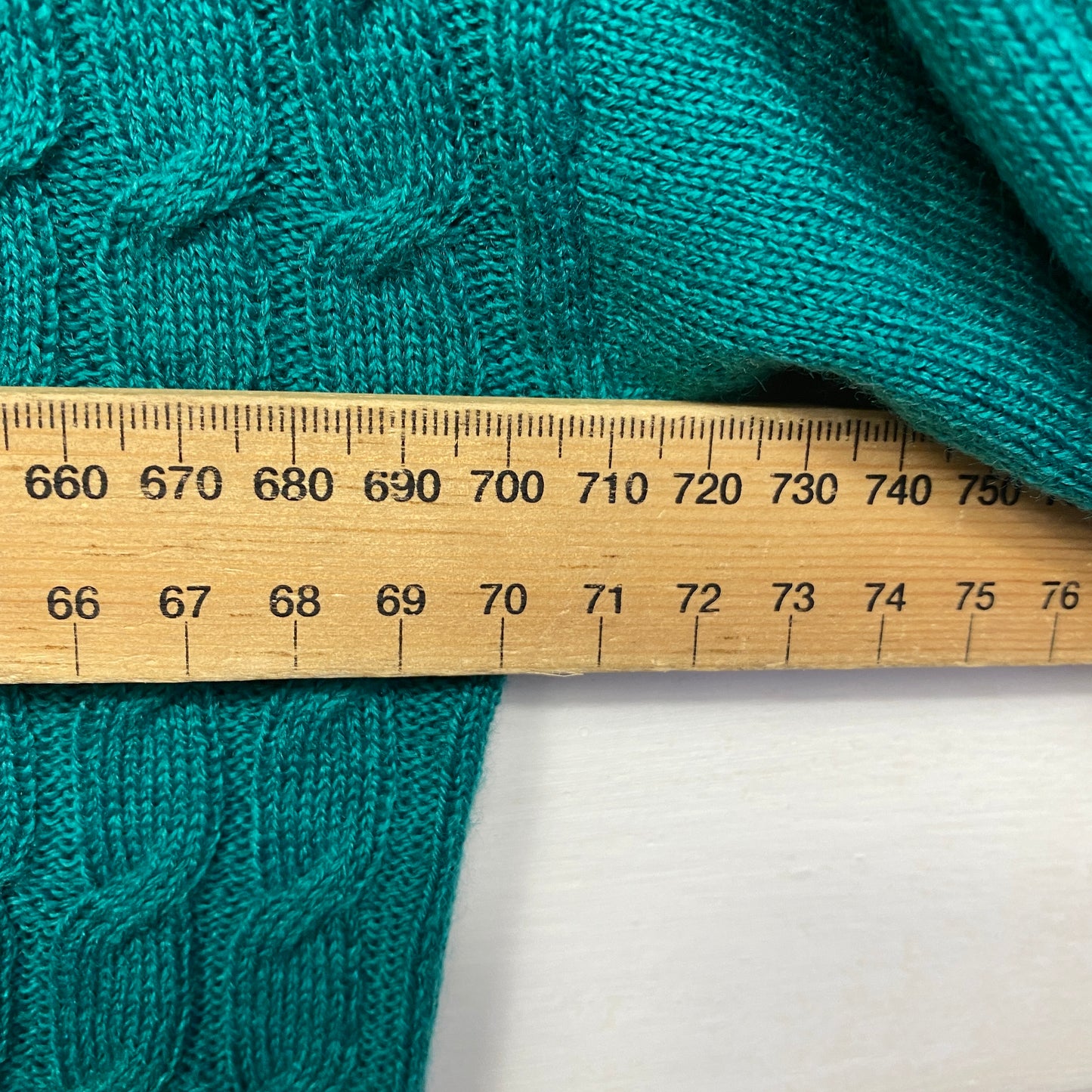 Millers Jumper Size 2XL 18 Plus Green Emerald Long Sleeve Knit