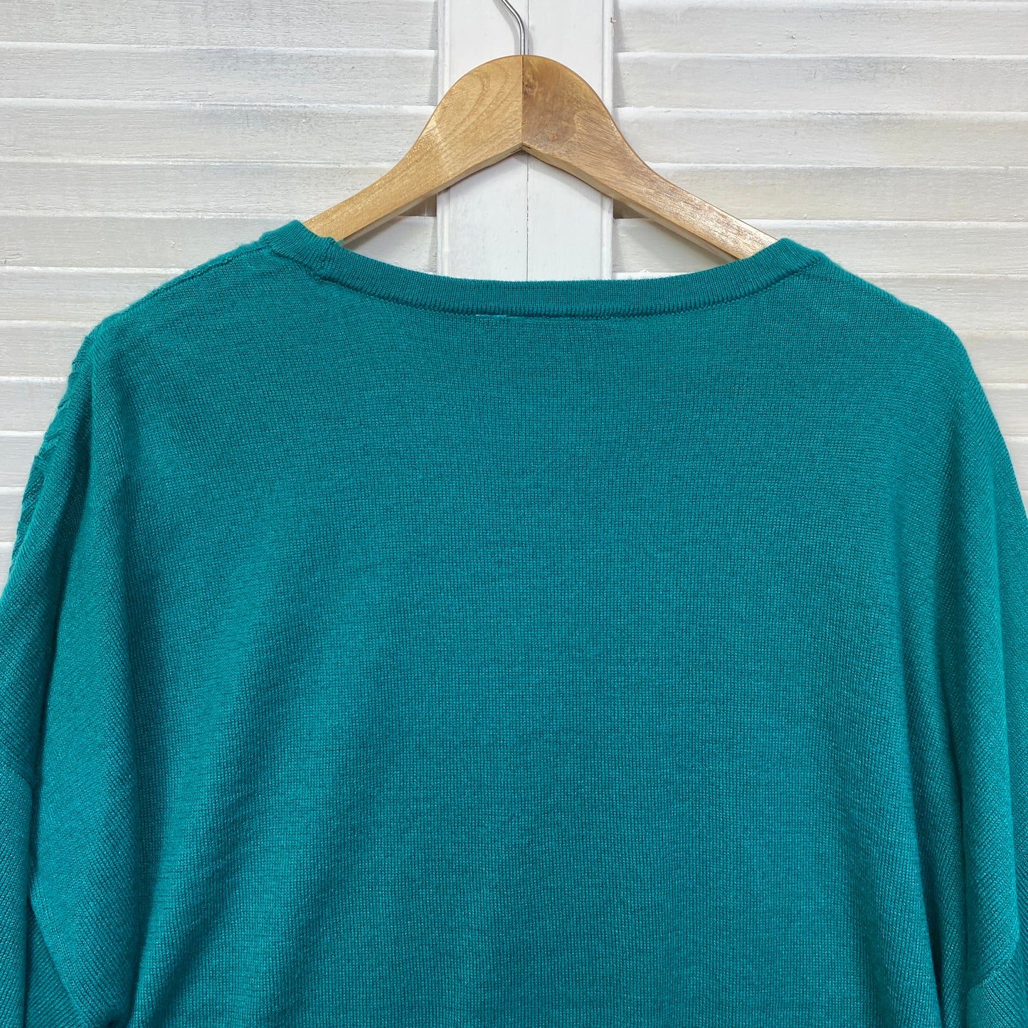 Millers Jumper Size 2XL 18 Plus Green Emerald Long Sleeve Knit