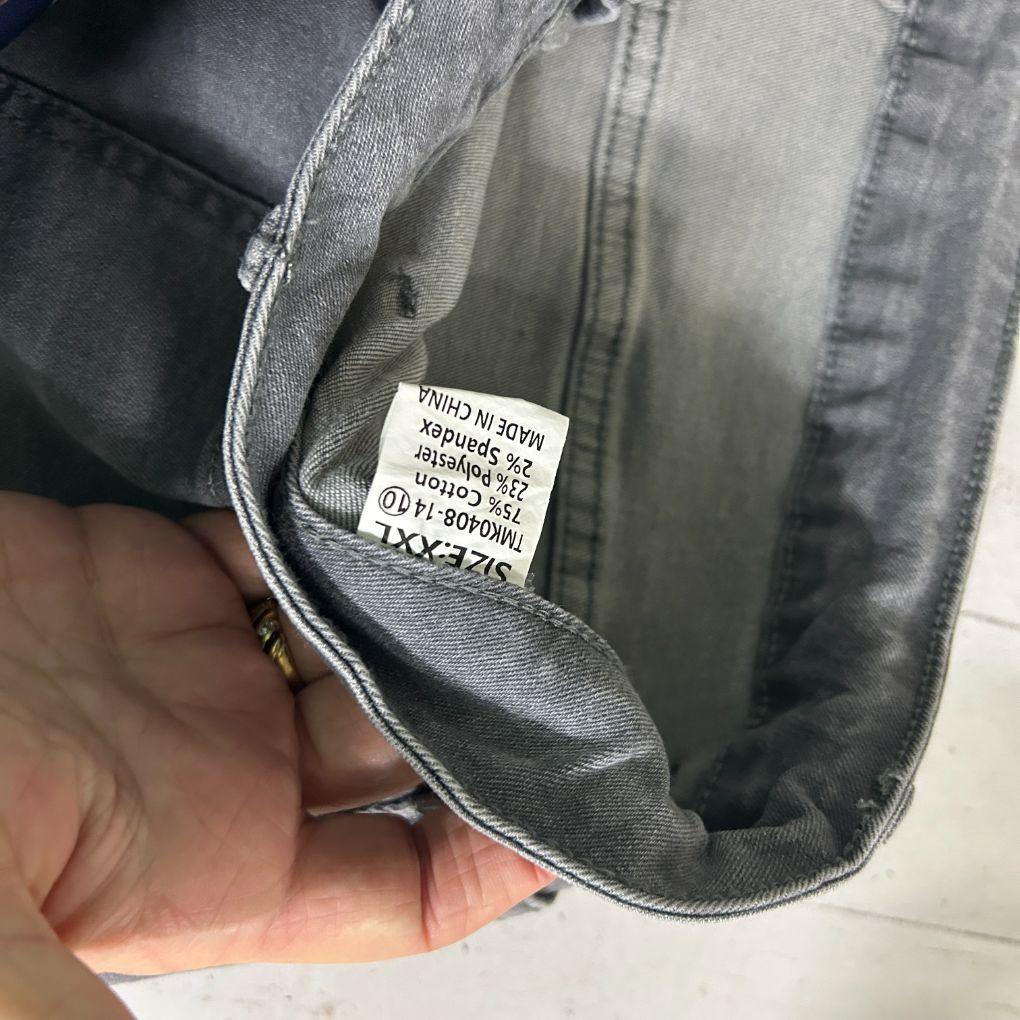 Baggy Grey Denim Jeans - Size 2XL