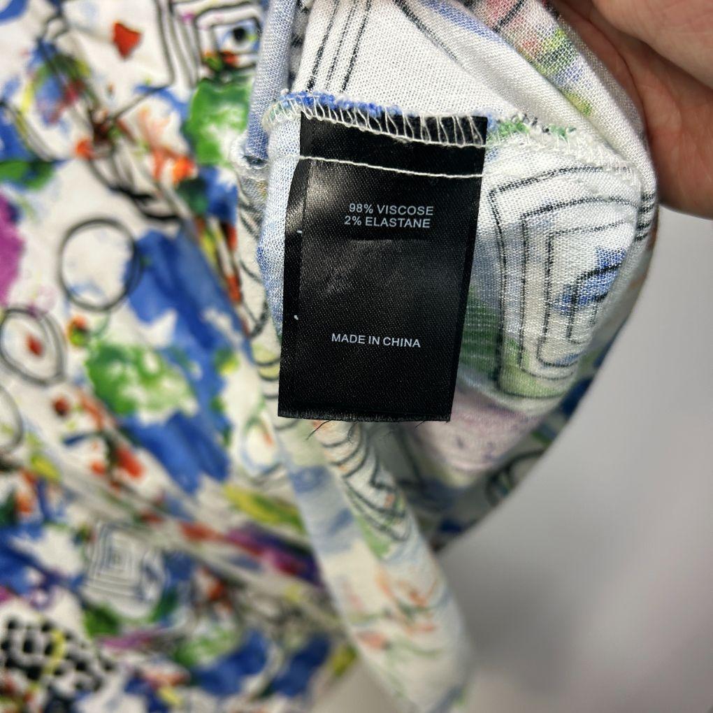 Taking Shape Multicoloured Top - Size 22