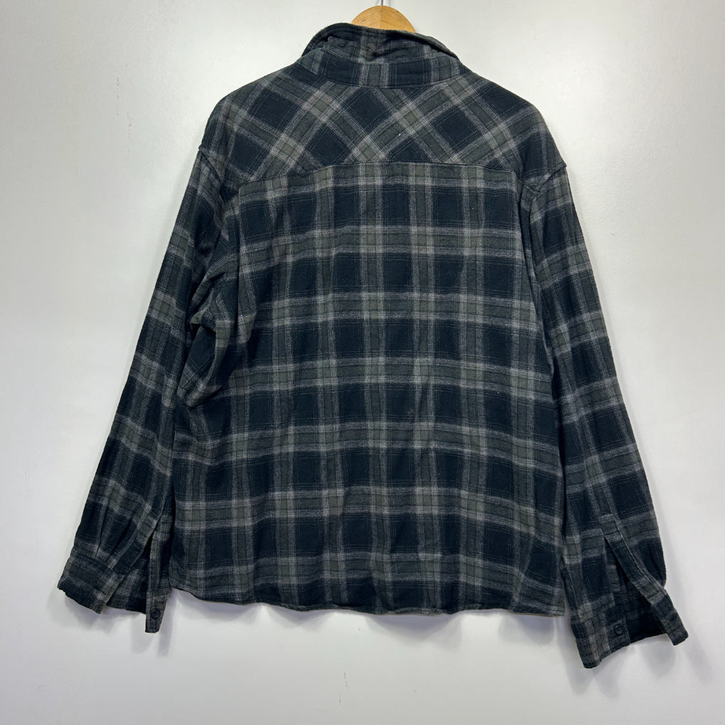 Outrak Check Long Sleeve Mens Flannel Shirt - Size 3XL