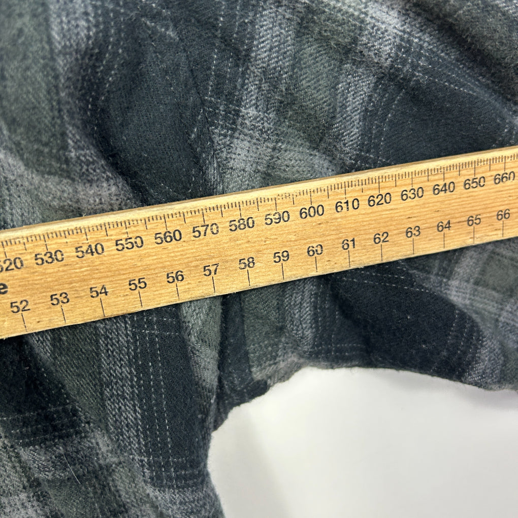 Outrak Check Long Sleeve Mens Flannel Shirt - Size 3XL