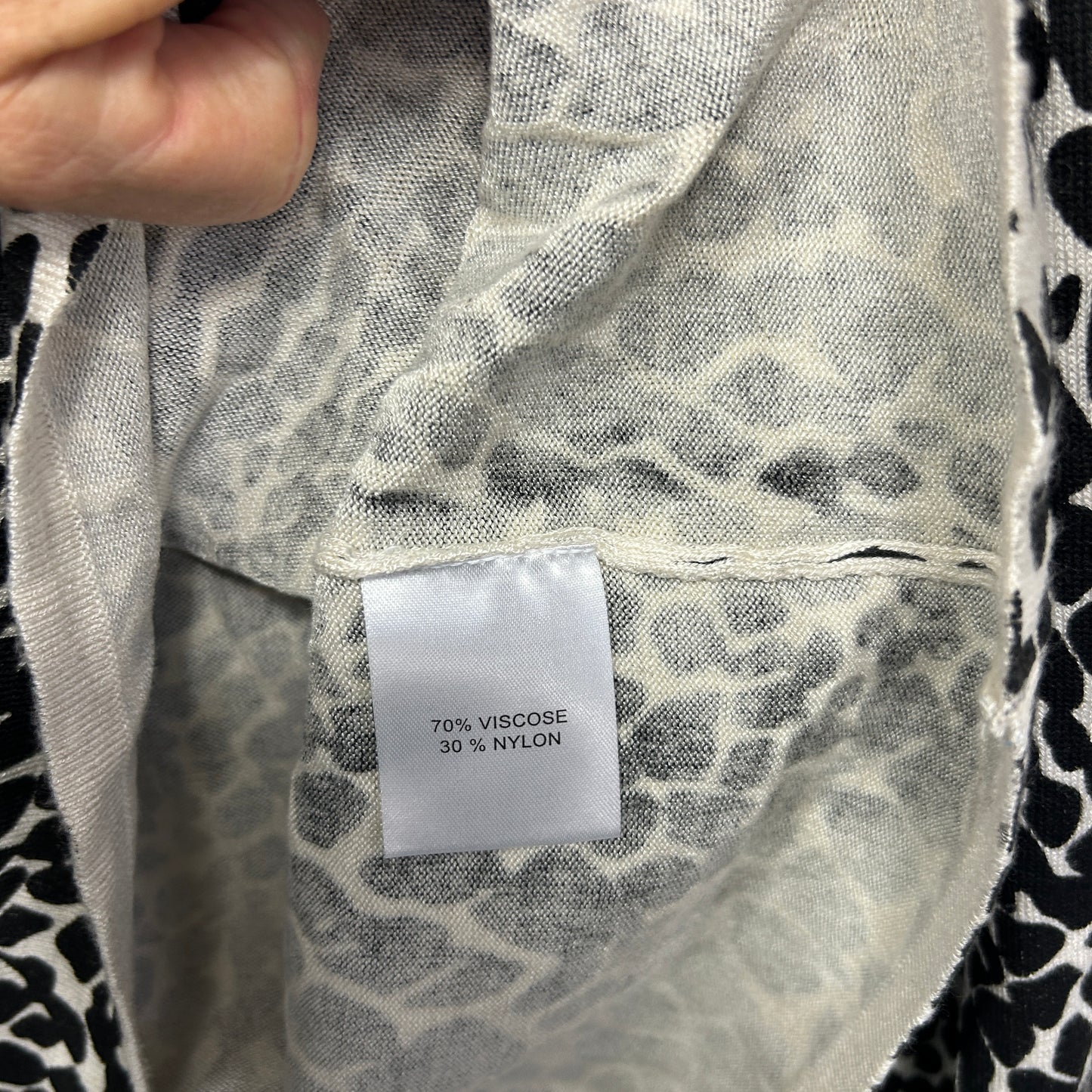 Millers Animal Print Jumper Knit Top - Size L