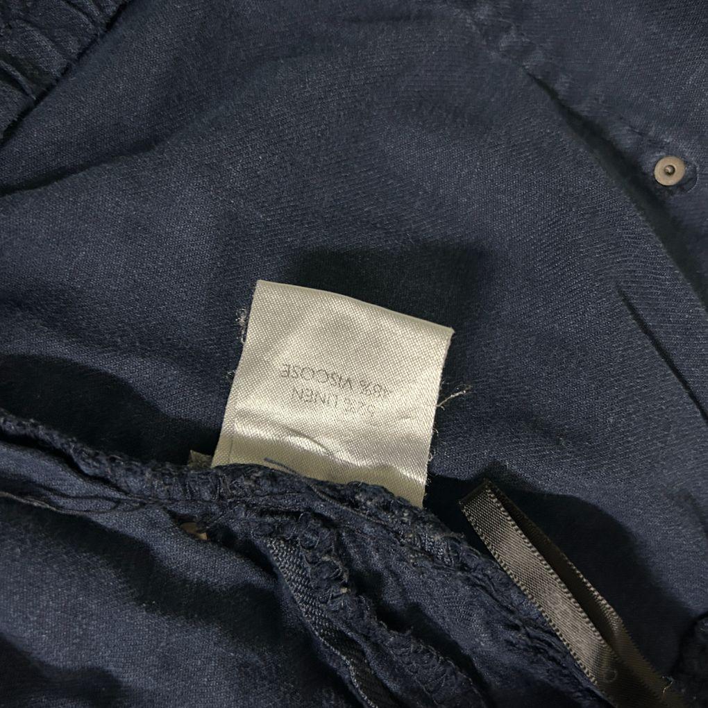 Crossroads Navy Linen Shorts - Size 16