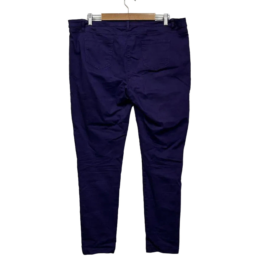 Capture Purple Jeans - Size 18
