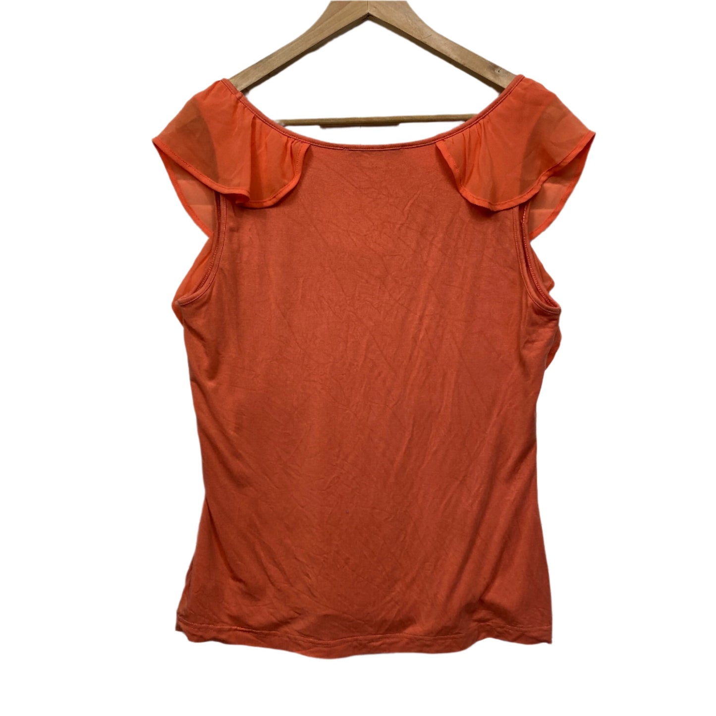 Review Top Size 14 Sleeveless Peach