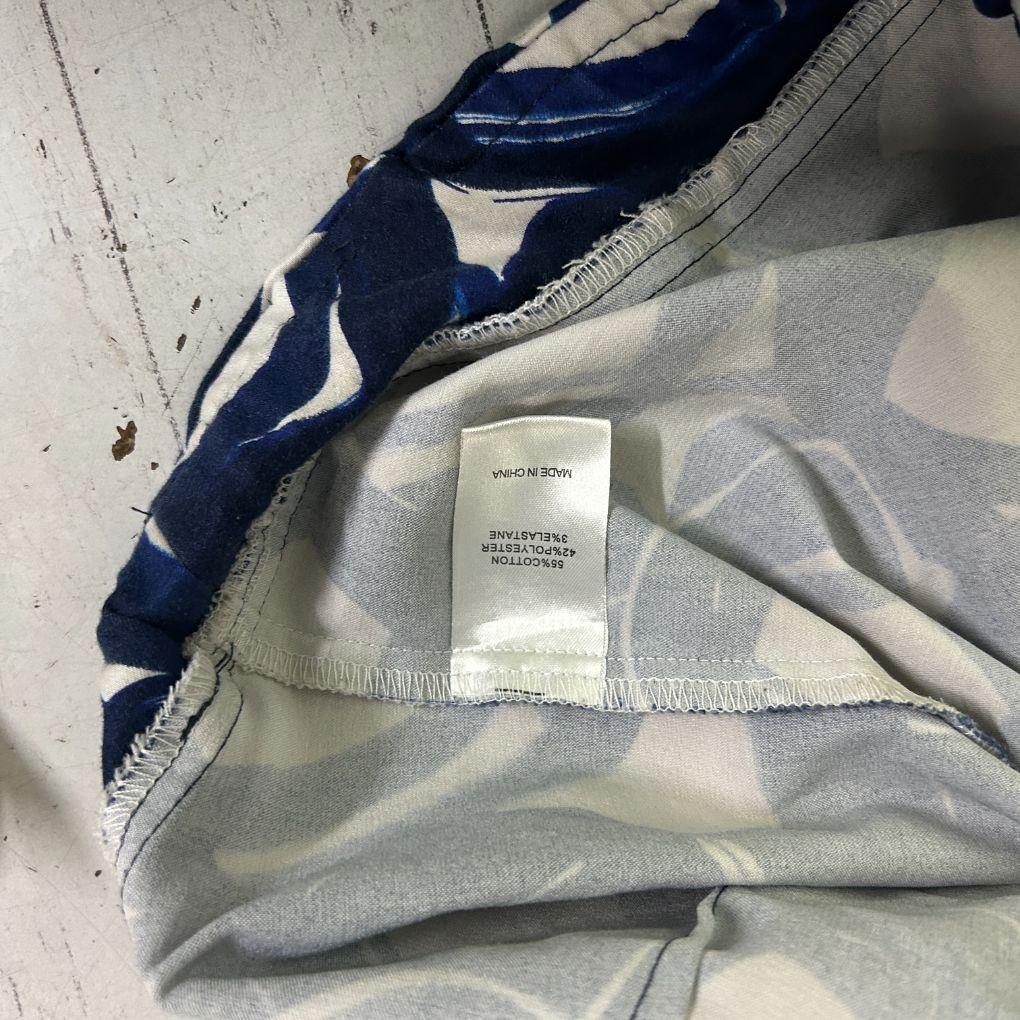 Virtuelle Navy Cotton Pants - Size 14