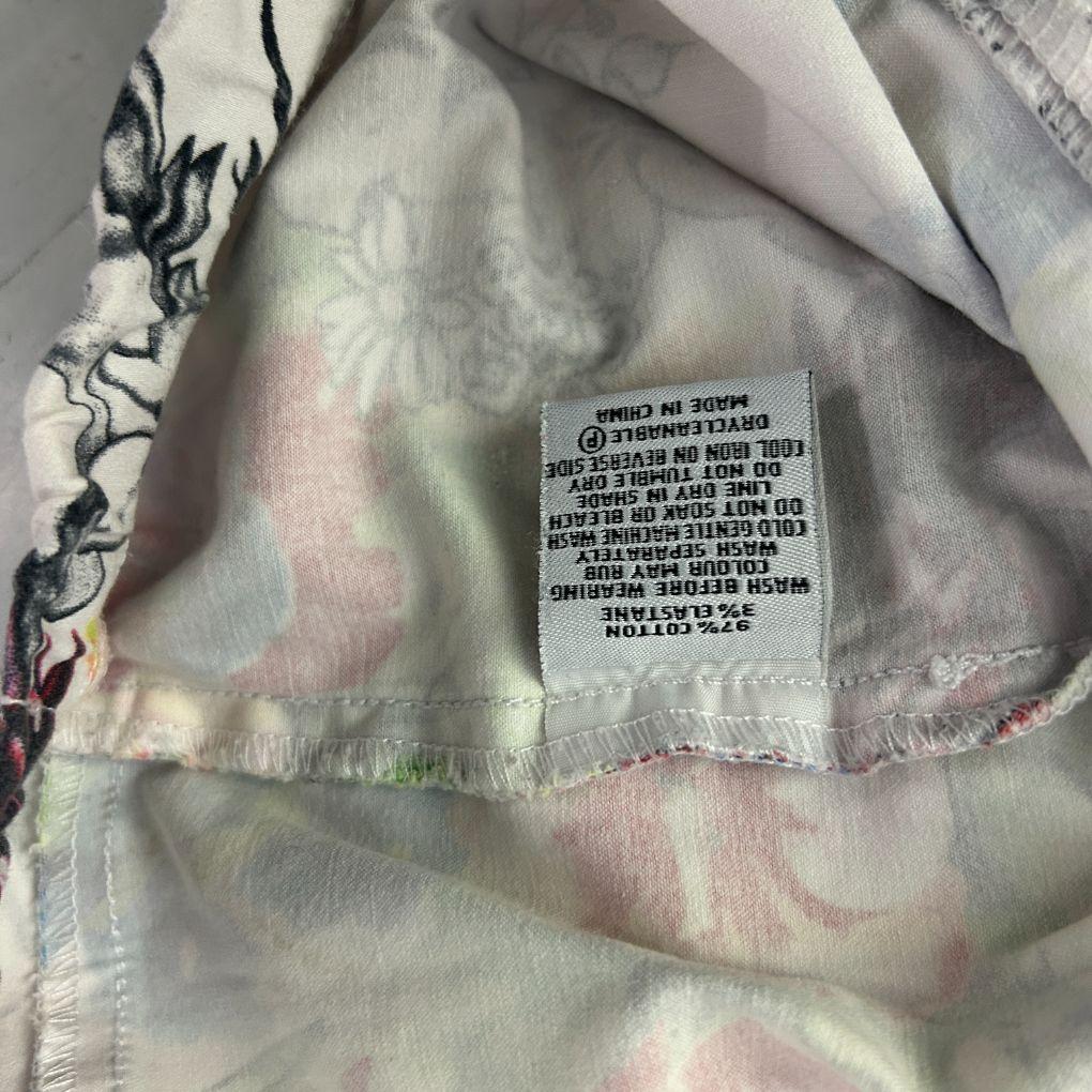 Vassalli Multicoloured Cotton Pants - Size 16
