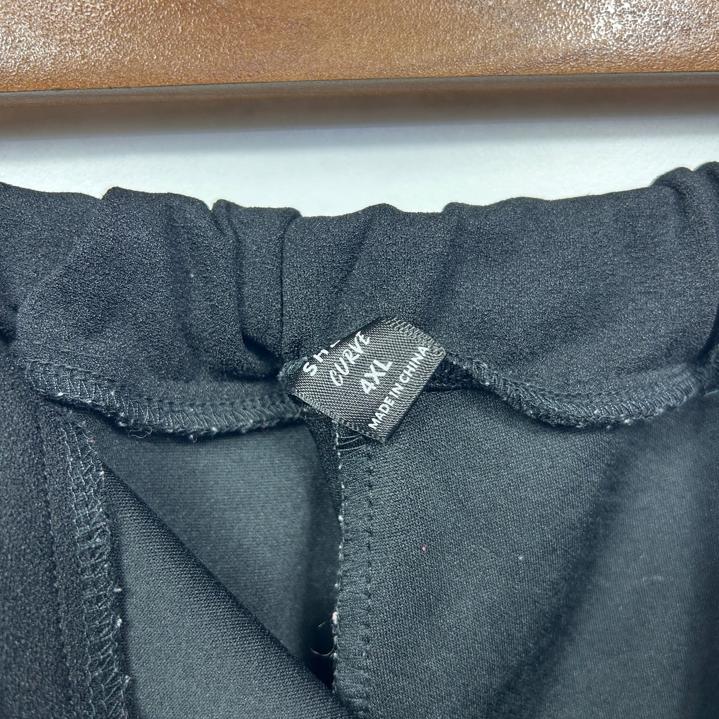 Shein Curves Pants Size 4XL 18 20 Pockets Black