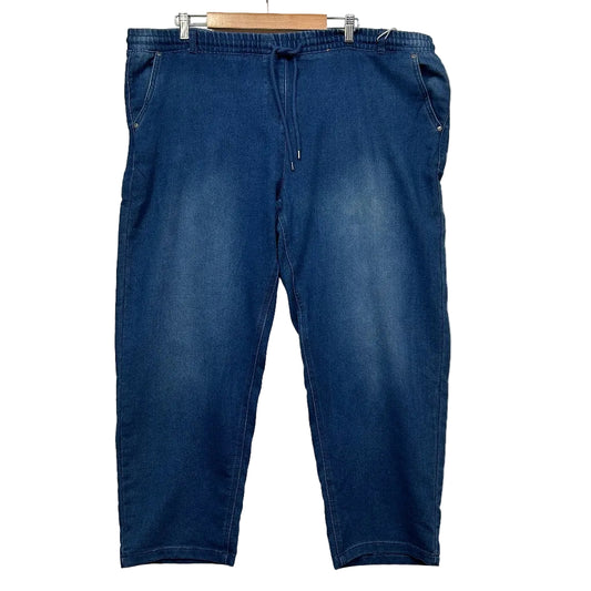 Millers Blue Denim Jogger Pants - Size 22