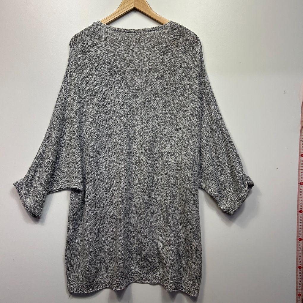 Regatta Grey Cotton Knit Top - Size 20