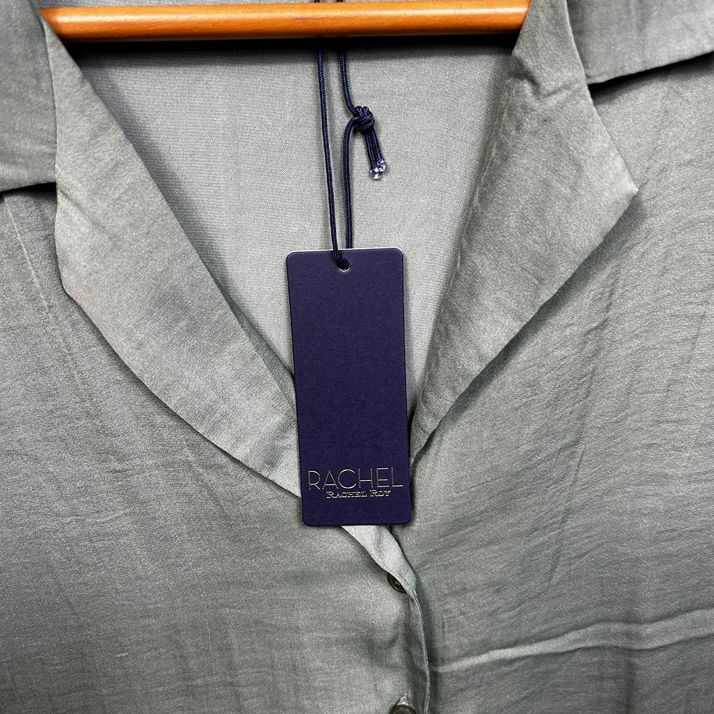 Rachel Roy Olive Green Shirt - Size 1X