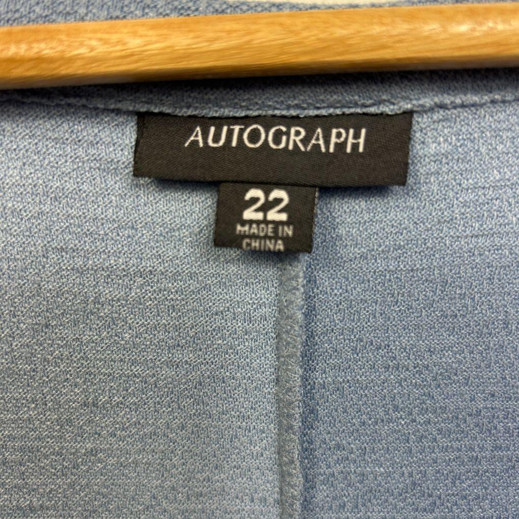 Autograph Blue Top - Size 22